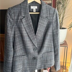 Covington Plaid Blazer